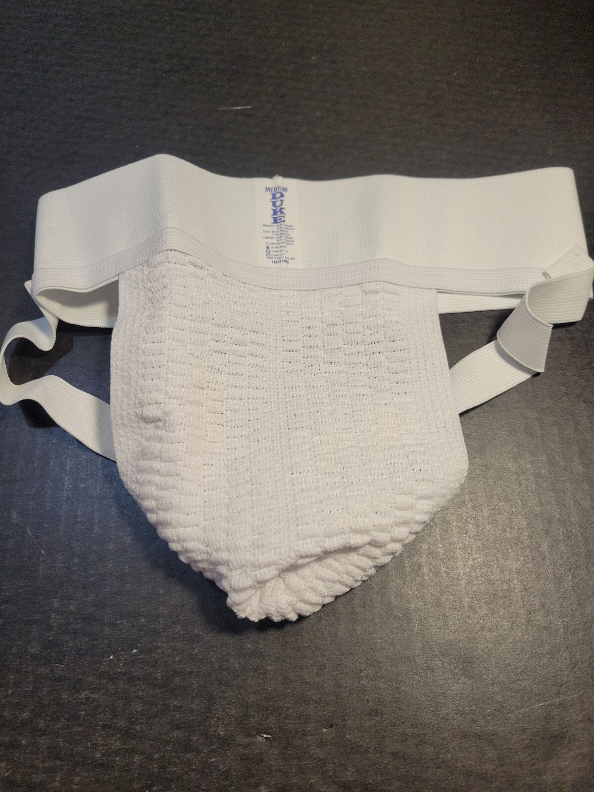 Duke Jockstrap Athletic Supporter Medium USA Made Latex Free 🔥 Jock eBay