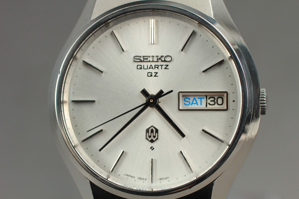 NEAR MINT* VINTAGE SEIKO QZ 0923-8010-G Day Date Quartz NEAR MINT* VINTAGE SEIKO QZ 0923-8010-G Day Date Quartz