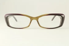 Rare Authentic Gucci GG 3516 WO9 52mm Violet Green Glasses Frames Italy