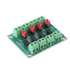 PC817 4-Channel 3.6V-30V Optocoupler Isolation Board Voltage Converter Module