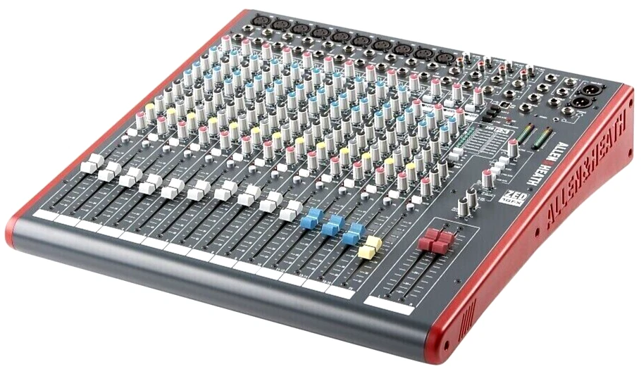 Allen & Heath ZED-16FX 16-channel Mixer with USB Audio Interface &Effects MINT - Image 2 of 4