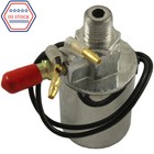 Chrome 12V 24V  1/4" New Train Truck Air Horn Electric Solenoid Valve Heavy Duty