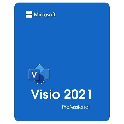 Microsoft Visio 2021 Professional for 3PC Retail USB Pack - Picture 1 of 3