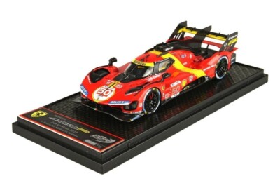 Ferrari 499P Le Mans 2023 #50 Drivers Fuoco Molina Nielsen 1/43 de BBR BBRC287B