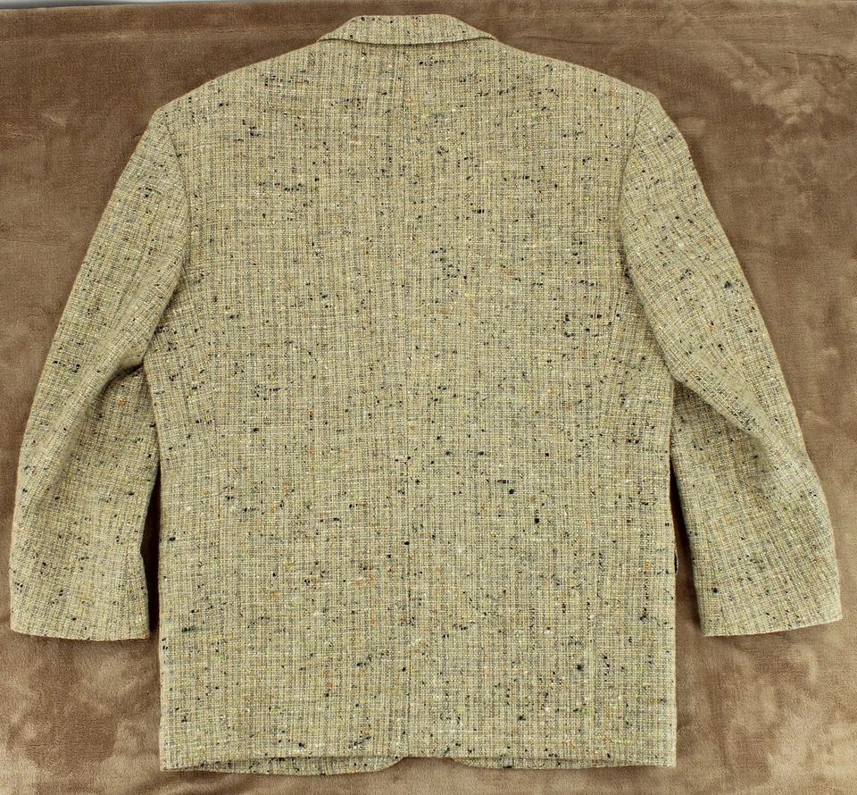 Blazer Paul Smith Sportwear Para Hombre Talla (2) 44S Largo Donegal Manchado Tostado De Colección Foto 4 de 4