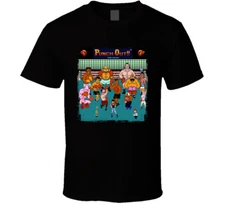 Mike Tyson's Punch Out Characters Retro Boxing Video Game Fan T Shirt