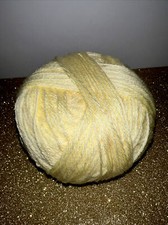 Canary Yellow 1 Ball of Light 3 Ply YARN 4oz 280 Yards Acrylic Soft Yarn