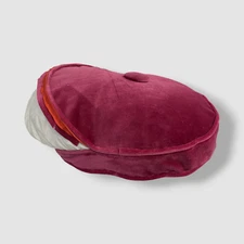 $140 Eastern Accents Purple/Pink Uma Round Decorative Pillow