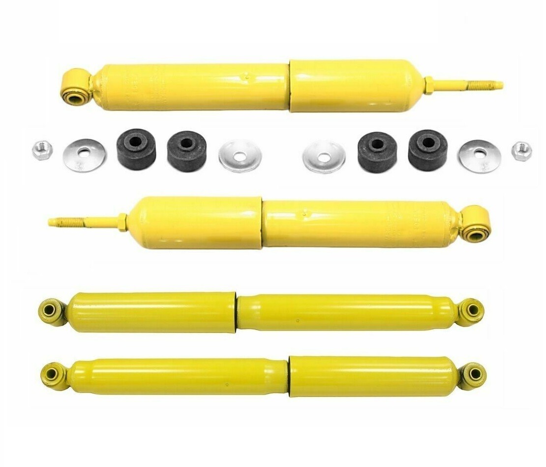 Monroe Shock Absorber Kit For GMC Sierra 1500 & 2500 HD – Front & Rear Set 34690 34504