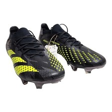 Adidas Predator Accuracy Injection.1 Low FG Men's 6.5 Cleats Black Yellow IG078
