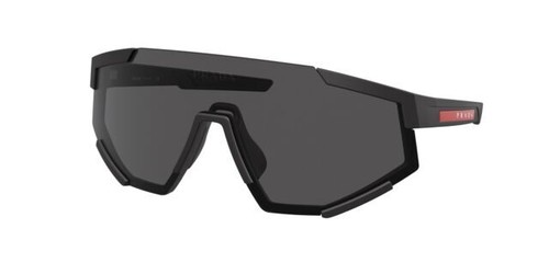 Prada Linea Rossa SPS 04WS Rubber Black/Dark Grey Herren Sonnenbrille
