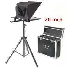 YISHI YS-ZB20P 20" Professional Video Teleprompter Live Streaming News Interview
