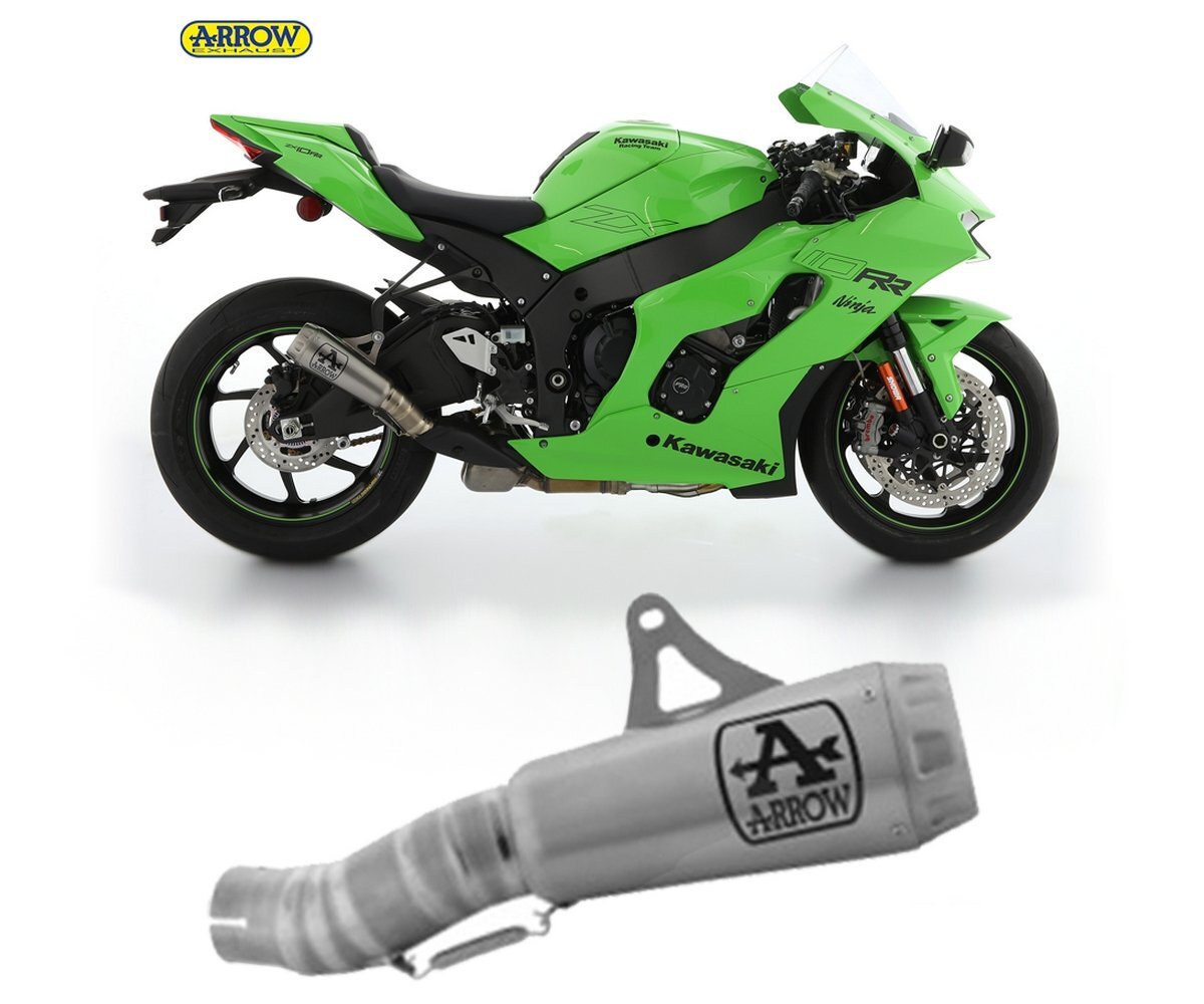 zx10r ARROW風 腹下マフラー アロー 71167HCP-ZX10R ARROW スリップオンマフラー PRO RACE 16年-20