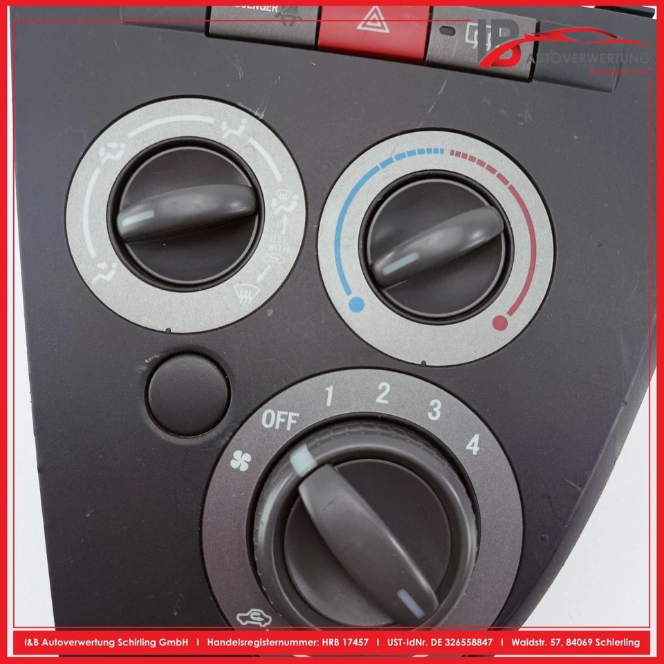 DAIHATSU CUORE VIII (L275, L285, L276) 1.0 Mando calefacción aire acondicionado Foto 2 de 4