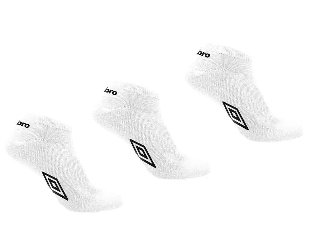 Lot de 9 Paires de Chaussettes Sneakers Homme Taille 43/46 Umbro