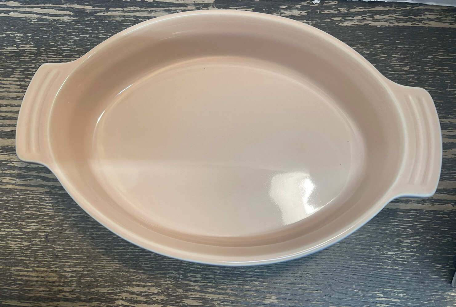 Le Creuset au gratin casserole lavender eBay