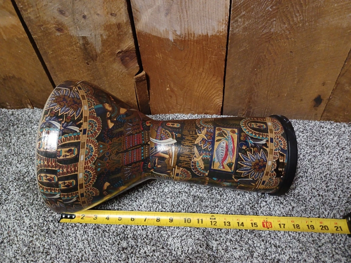Remo Egyptian Solo Darbuka Drum Doumbek Hand Drum (18” x 10”)