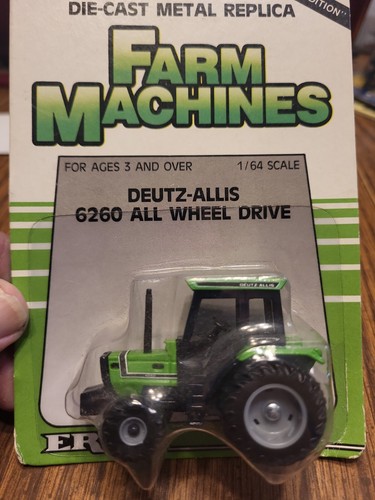 ERTL Farm Machines 1/64 Scale #2232 Deutz-Allis 6260 All Wheel Drive Tractor - Picture 3 of 5