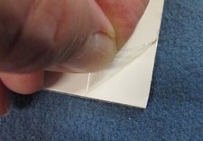 Alu-Verbundplatte 3 mm weiß Zuschnitt 229 x 150 mm, Deckschicht 0,3 mm DIBOND®