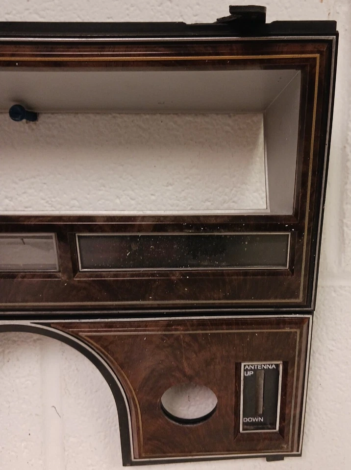 OEM Speedometer Cluster Dash Bezel 1978-1979 Lincoln Continental Coupe (SVM154) - Image 3 of 4