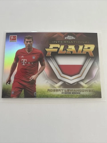 2019-20 Topps Chrome Bundesliga International Flair Robert Lewandowski #IF-12