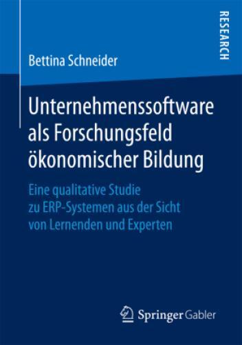 Thumbnail - Unternehmenssoftware Als Forschungsfeld Ökonomischer Bildung Eine