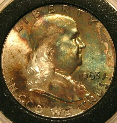 1963 FRANKLIN HALF DOLLAR UNCIRCULATED   (   GREAT GIFT   )