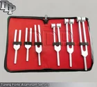 Tuning Forks Aluminum Set of 6 Frequencies Surgical Instruments