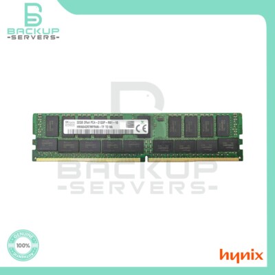 HMA84GR7MFR4N-TF Hynix 32GB 2133MHz PC4-17000 288-Pin CL15 2Rx4 ECC Reg Memory
