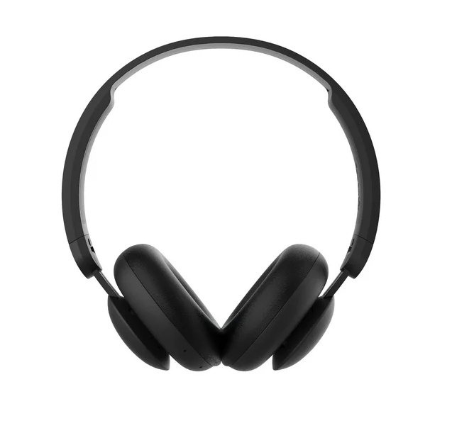 Wireless Bluetooth on-Ear Headphones, Black (New