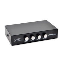 USB 2.0 4 Port Sharing Switch Switcher Adapter Box Hub for PC Scanner Printer US