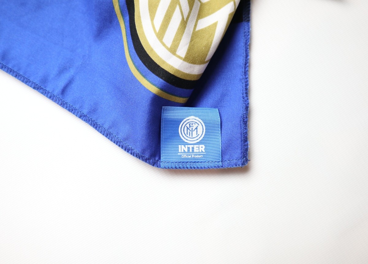 Écharpe Fan Inter Milan Vintage – Bleu – Sciarpa Calcio – Excellent état