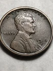 1916 S  AU Lincoln Wheat Cent circulated  Brown Coin   100+years Old Lot W12