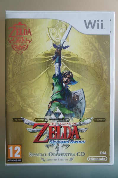 ZELDA SKYWARD SWORD SPECIAL ORCHESTRA CD, 25th anniversary LIMITED EDITION !!!