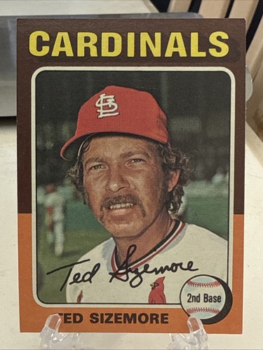 1975 Topps Baseball #404 Ted Sizemore St. Louis Cardinals NM - Picture 1 of 2