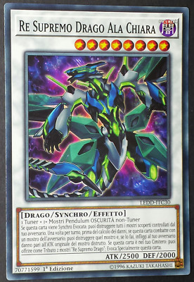 HELLER DRACHENKÖNIG KLARER FLÜGEL auf Italienisch LEDD-ITC30 Gemeinde YUGIOH