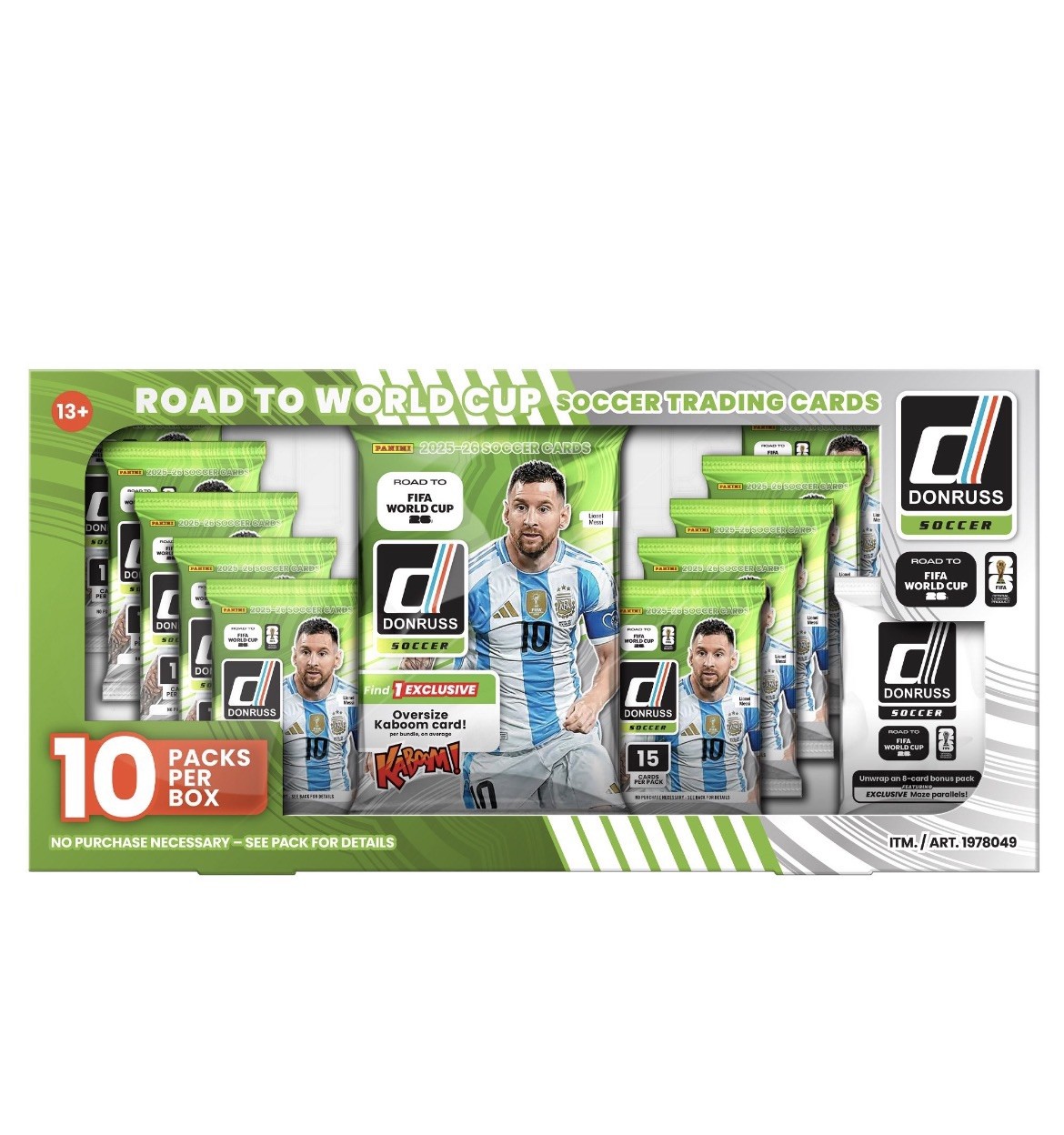 2026 Panini Donruss Soccer Road to FIFA World Cup Sealed Bundle (159 Cards) 