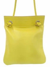 HERMES Aline Mini Shoulder Bag Yellow Swift Leather D Stamp 2019 #T597