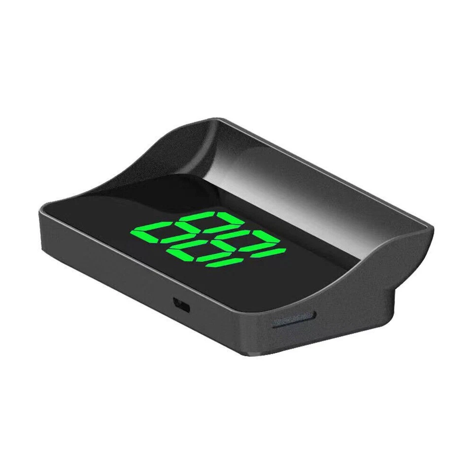 Proyector de velocidad parabrisas GPS para automóvil HUD KMH velocímetro digital Head Up Display Foto 3 de 4