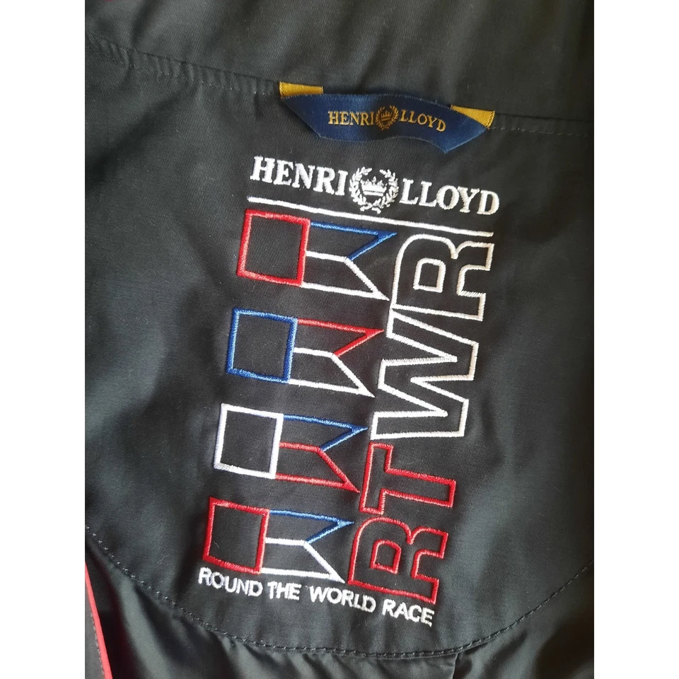 Henri Lloyd Round The World Race Trench Utility Jacket Mens XL Black Outerwear - Image 2 of 4