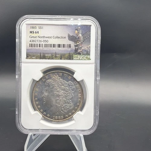 1885 P $1 Morgan Silver Dollar - NGC MS64 - Free Shipping