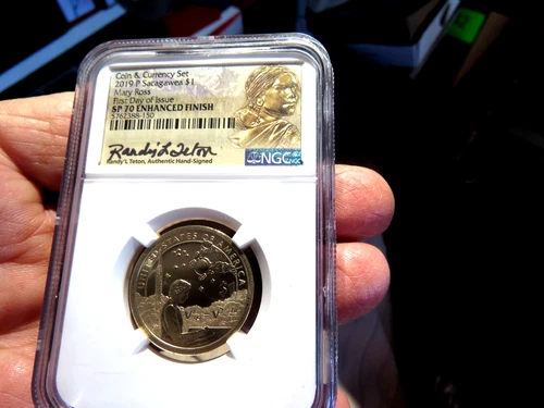 2019-P Native American Dollar — photo from the most recent tracked eBay sale