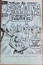 SENSAWUNDA #2 1984 DIGEST SIZE NEW WAVE ERA COMICS KEVIN STANDLEE ED LUENA &MORE