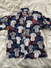 DETROIT TIGERS HAWAIIAN SHIRT CLASSIC WORLD SERIES HISTORY REYN SPOONER LARGE