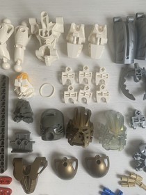 Lego Bionicle 8596 Takanuva Missing Hose 78c11 and L.Gray Connector 32034