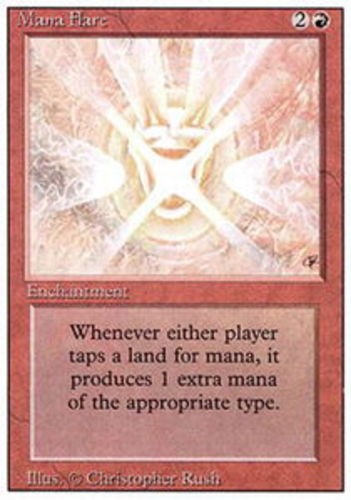 Light Play x 1 Mana Flare Revised Edition