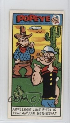1963 Primrose Popeye Series 3 Food Issue Popeye Arf! Legs like his'n  #4 02lw