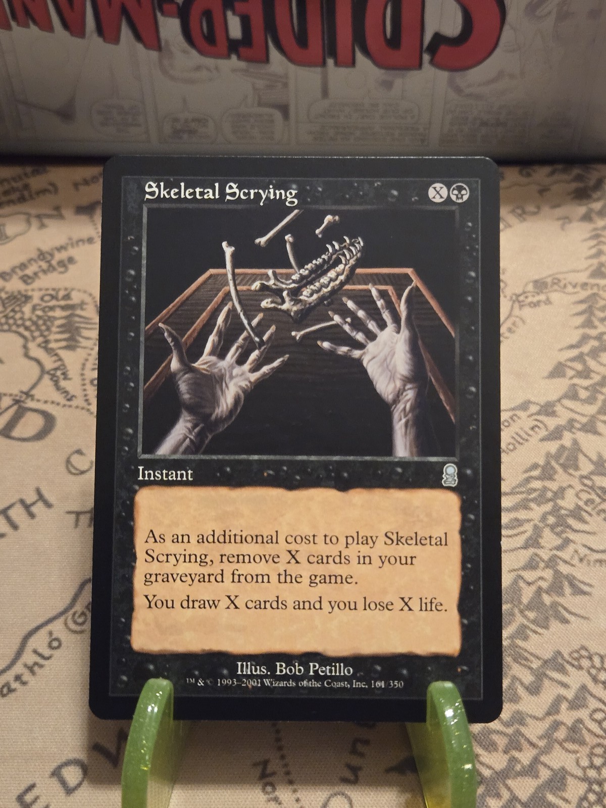 MTG Skeletal Scrying Odyssey Regular Uncommon NM