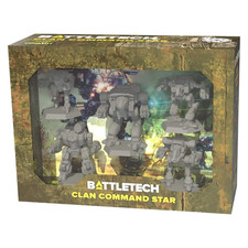 Battletech Clan Command Star Miniature Force Pack by Game Labs