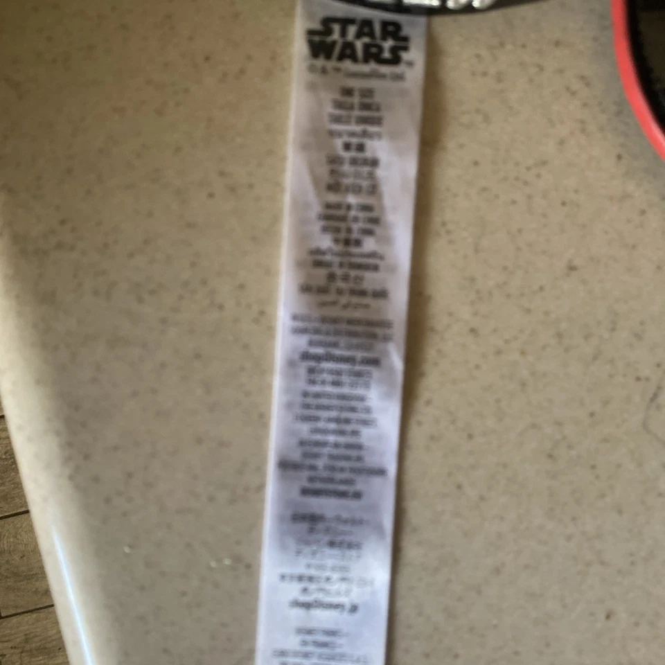 Faixa de cabeça Star Wars sabre de luz orelhas de Mickey parques da Disney MTFBWY com etiqueta, rara - Imagem 2 de 4